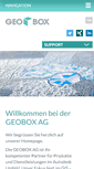 Mobile Screenshot of geobox.ch